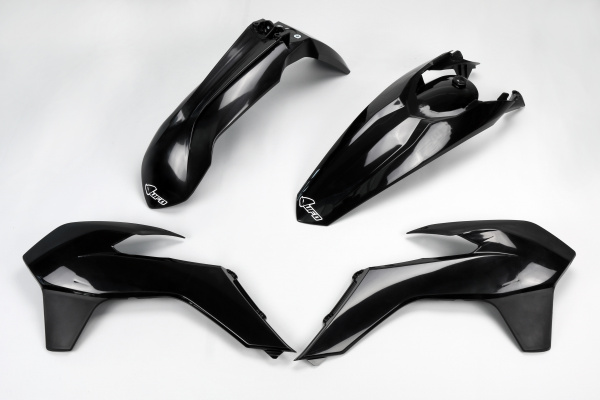 Plastic Kit black for Ktm EXC 125 - EXC 200 - EXC 250 - EXC-F 250 - EXC 300 - EXC-F 350 - EXC-F 450 - EXC-F 500 - XC-W 125 -...